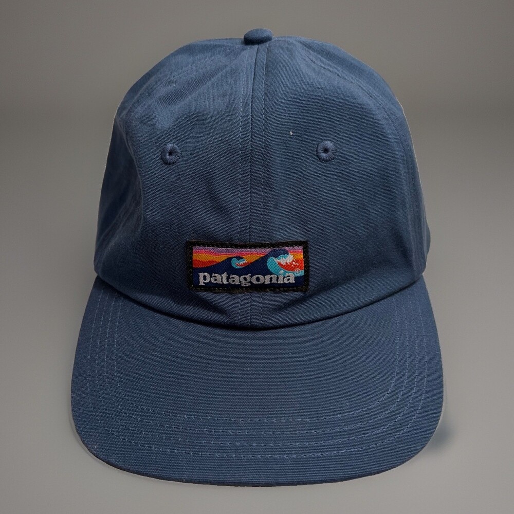 Patagonia Boardshort Label Funfarer Hat, Blue, Men's Net Plus